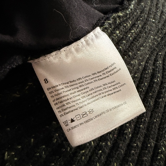 Lululemon Athletica CottonCashmere Blend Cardigan Oversized Athleisure - Picture 4 of 7